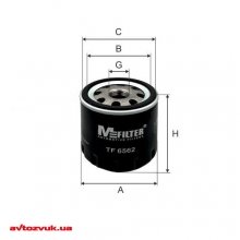 Масляный фильтр MFILTER TF 6562