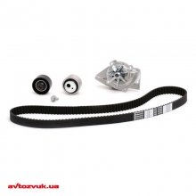 Комплект ременя ГРМ з водяним насосом CONTITECH CT987WP2 2 из 9