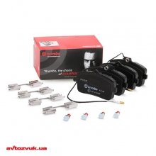Гальмівні колодки Brembo P 61 109 3 из 4