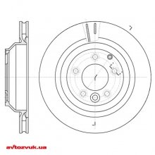 Гальмівний диск ROADHOUSE 61302.10