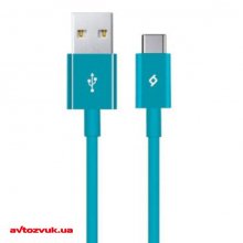 Кабель USB ttec Type C Charge Data Cable  Turquoise 2DK12TZ